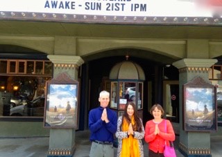Point Arena Theater showing Awake